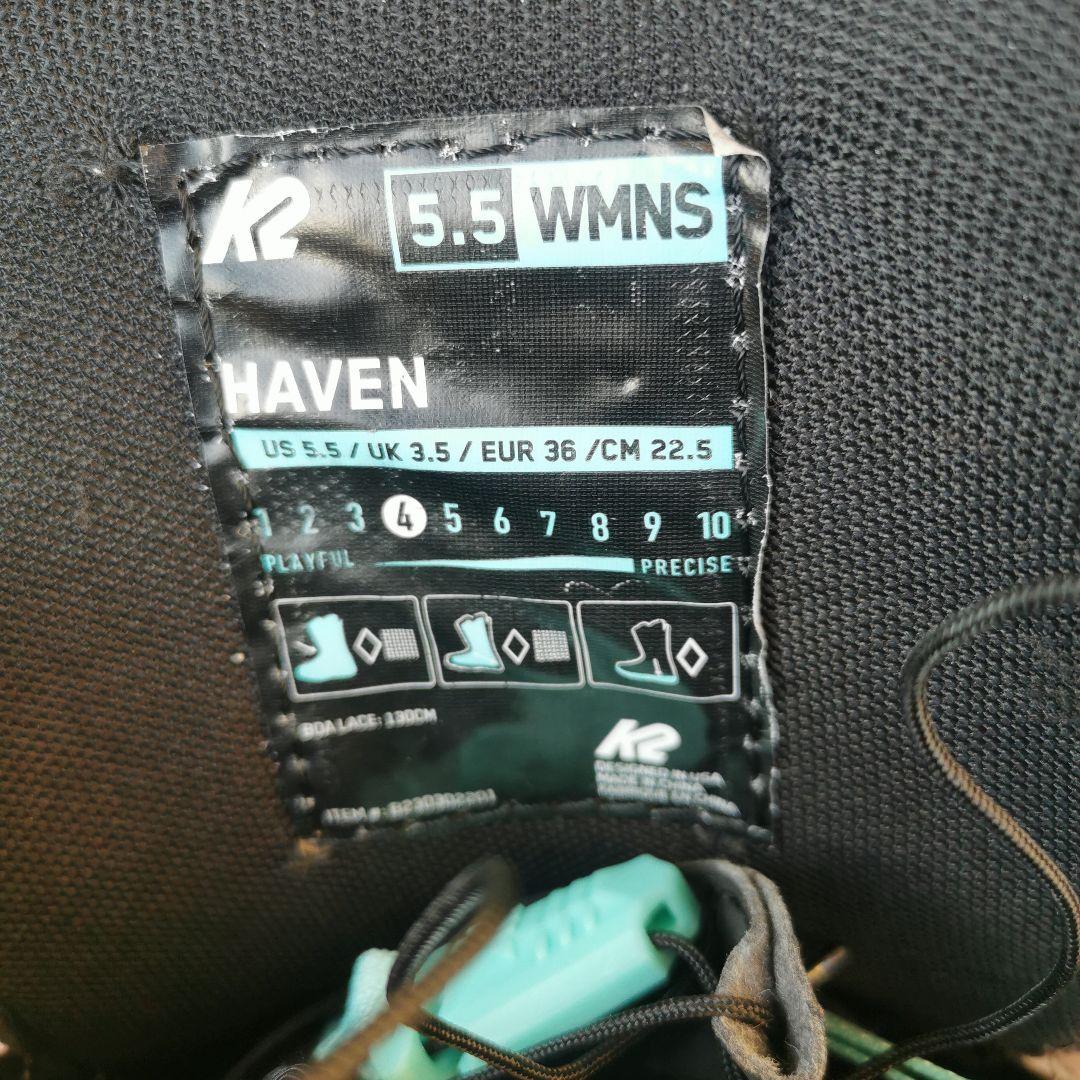 K2 Haven 22.5cm レディース スノーボードブーツ
