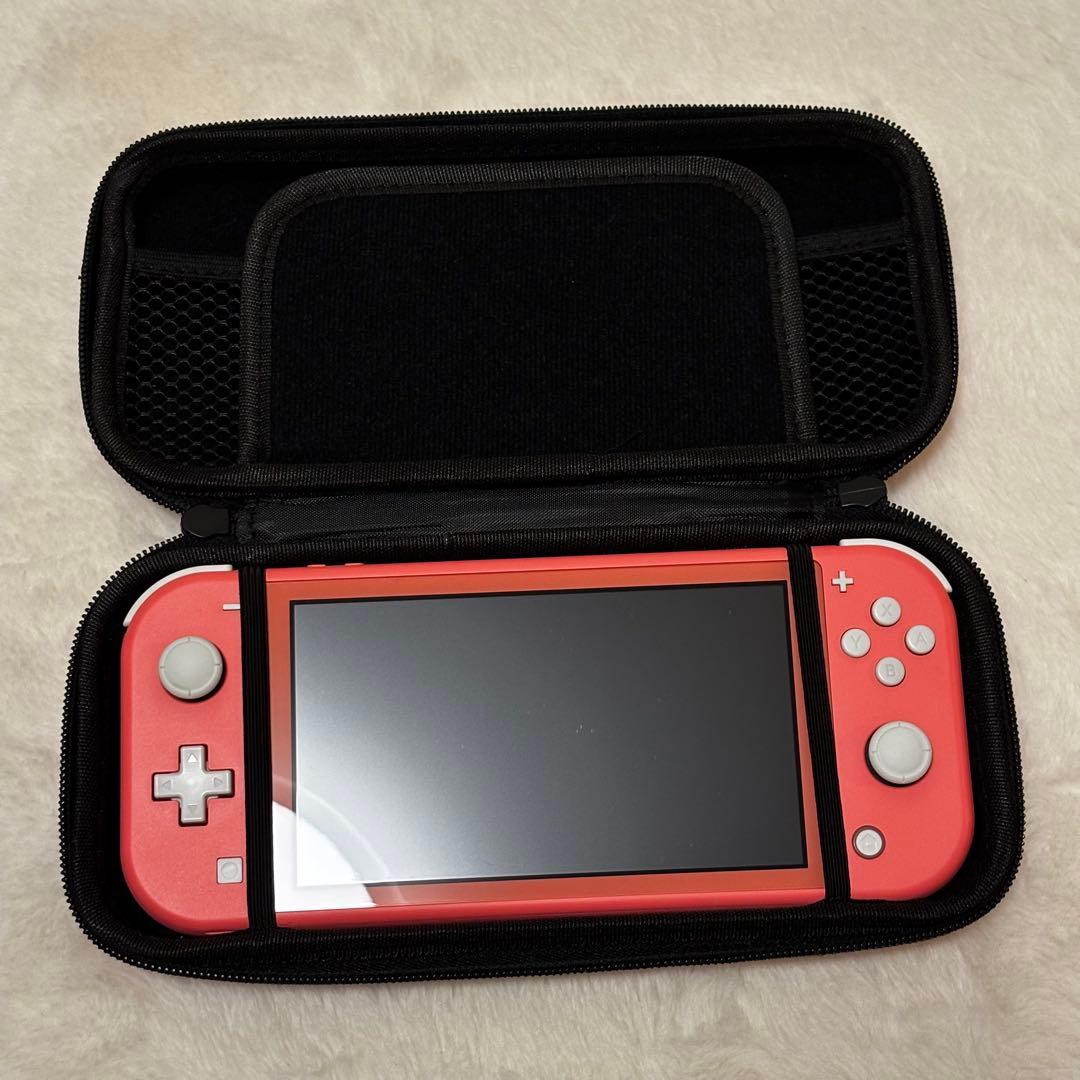 【ケース付き】Nintendo Switch Lite ピンク 本体