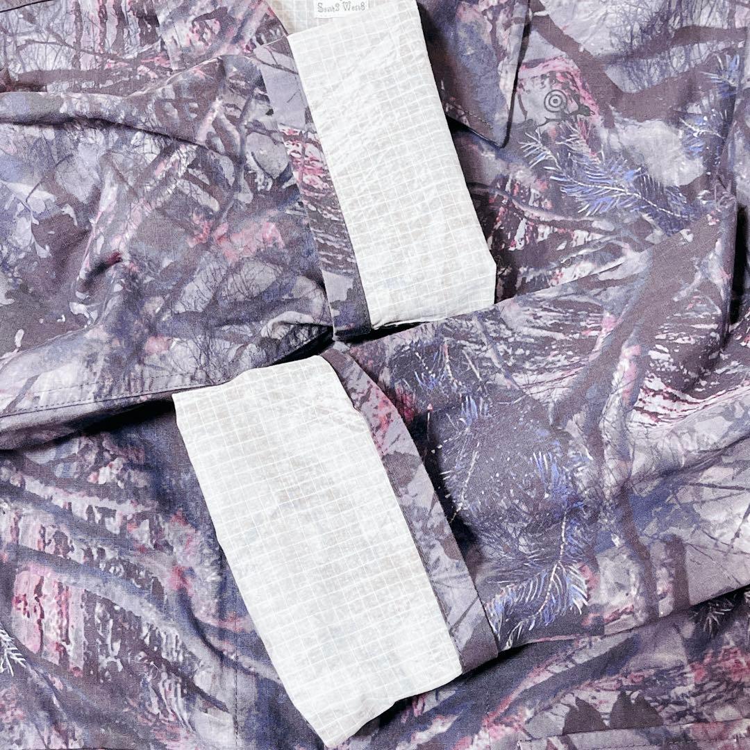 South2West8 リアルツリー カモフラ ジャケット パープル S