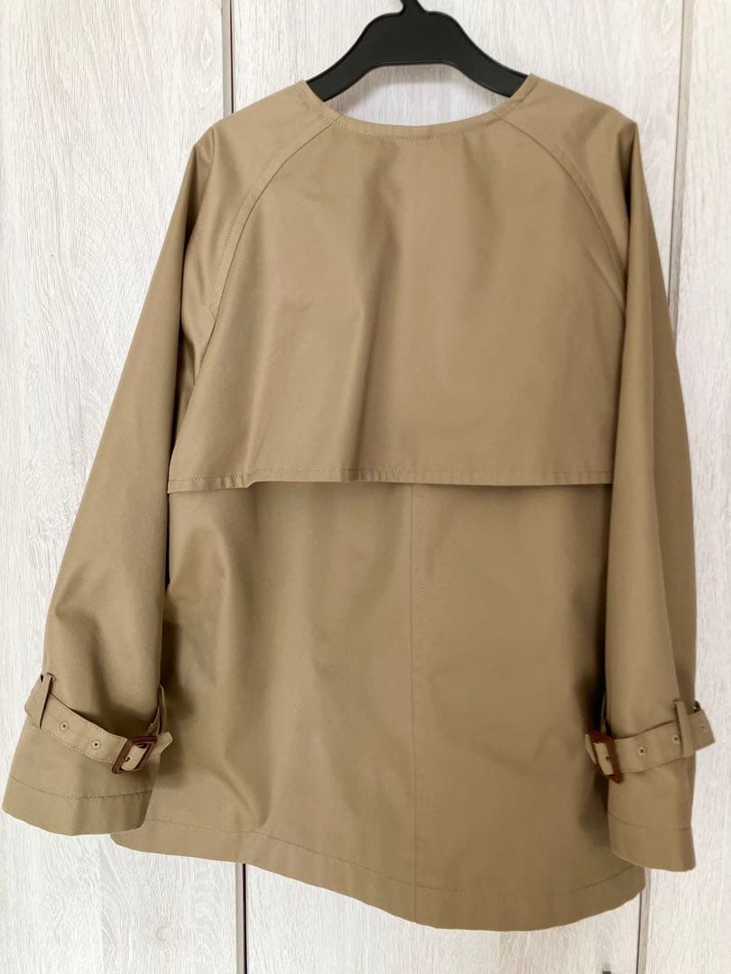 ジャーナルスタンダード トレンチコート C/PEギャバノーカラーショートトレンチ