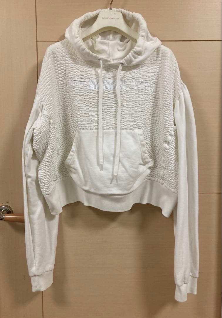 SUPERYAYA スーパーヤヤ　ホワイト フーディ