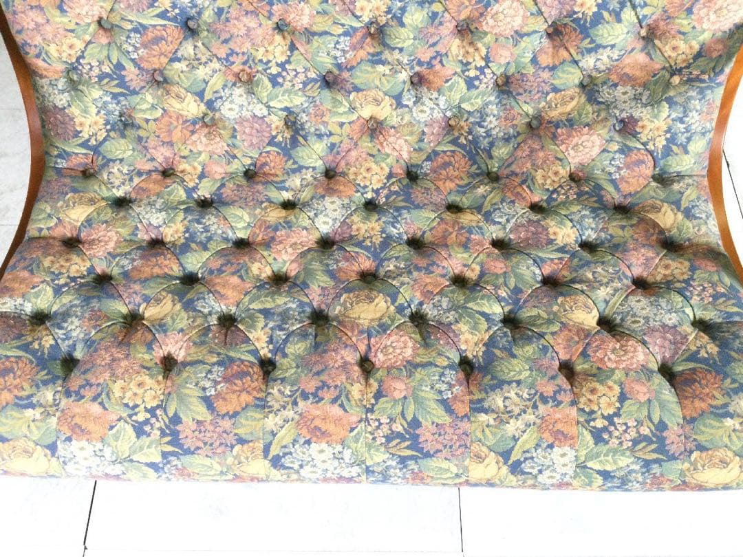 Daniel 横浜ダニエル Boot ブーツ 2人掛けアームチェア　花柄