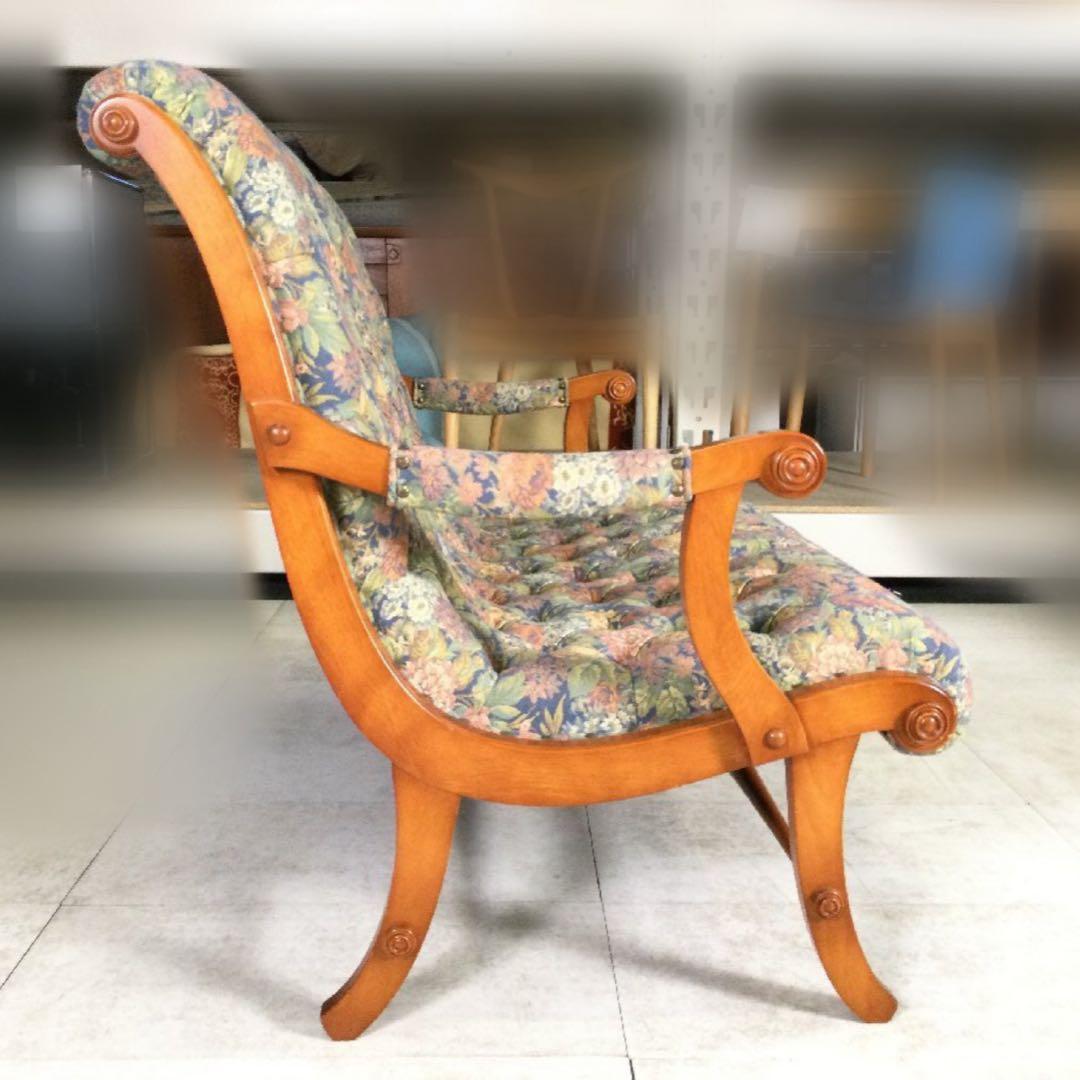 Daniel 横浜ダニエル Boot ブーツ 2人掛けアームチェア　花柄