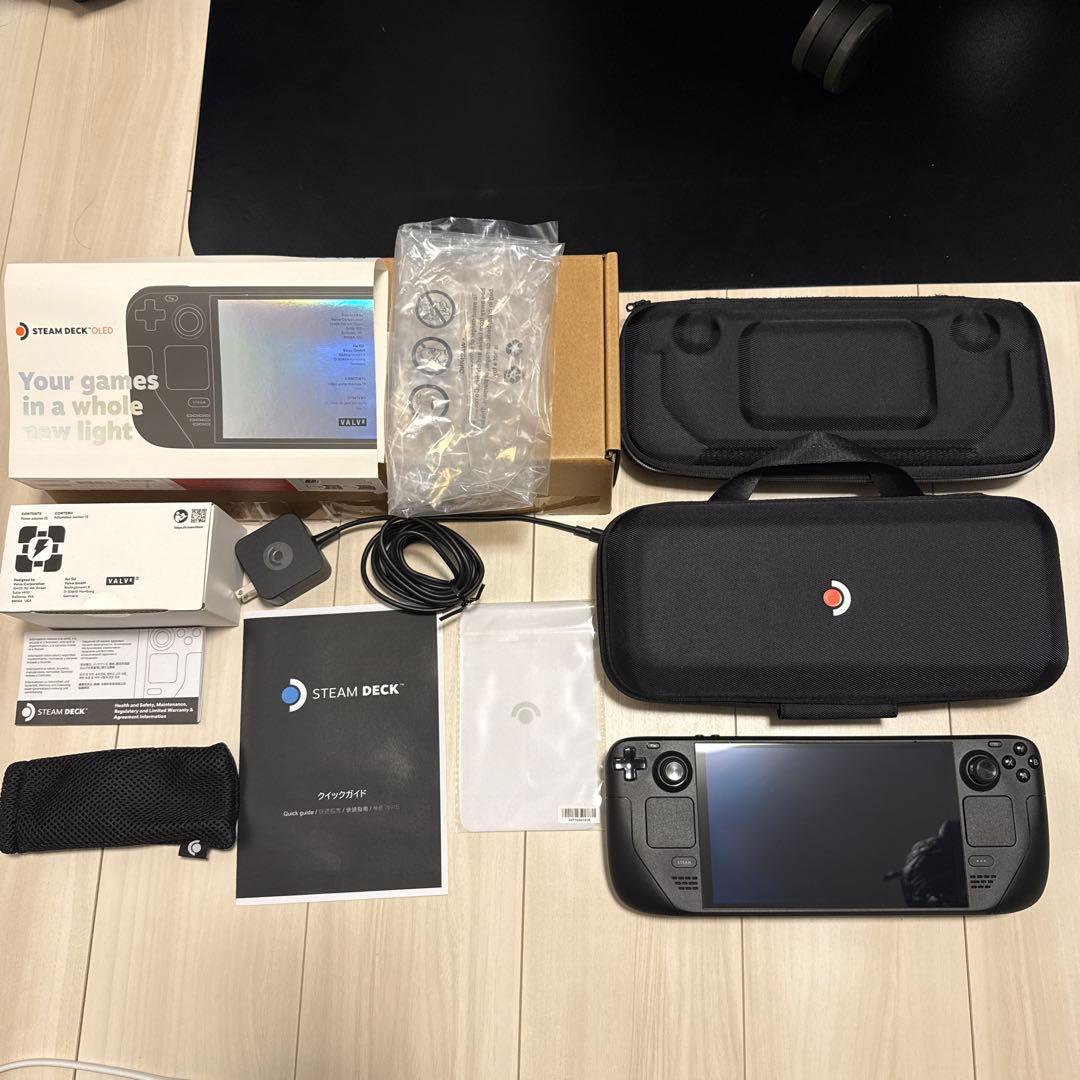 スチームデック Steam Deck OLED 1TB 美品 本体