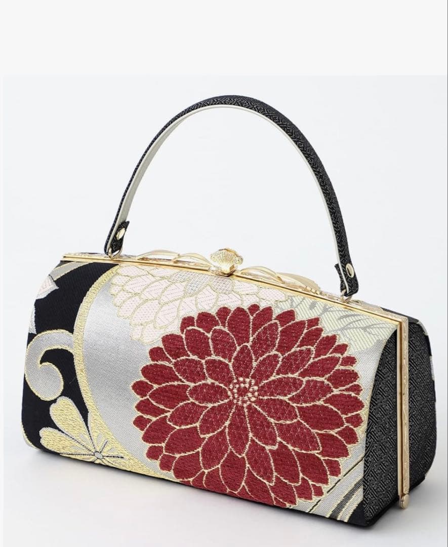 正絹帯地草履バックセット　Fサイズ 草履