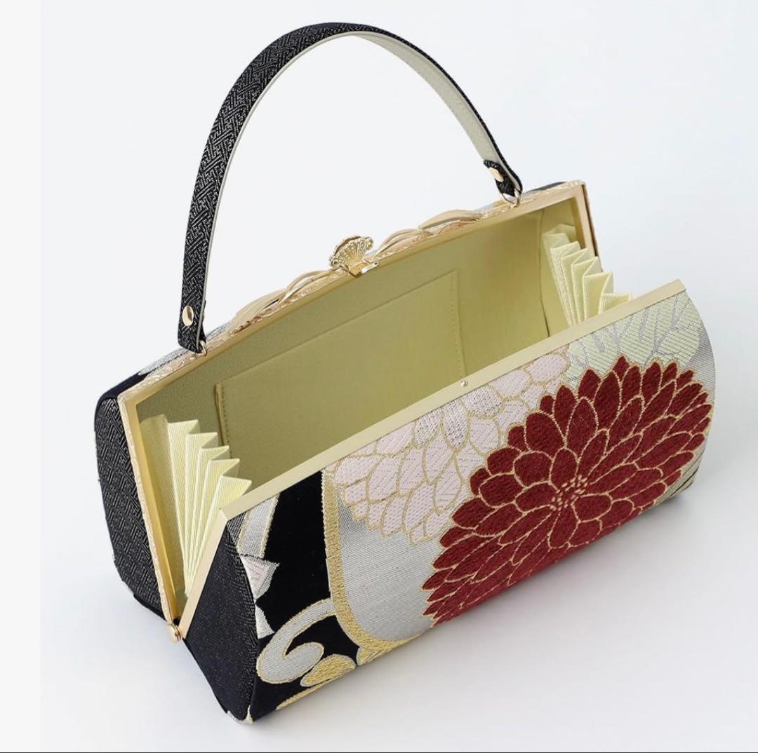 正絹帯地草履バックセット　Fサイズ 草履