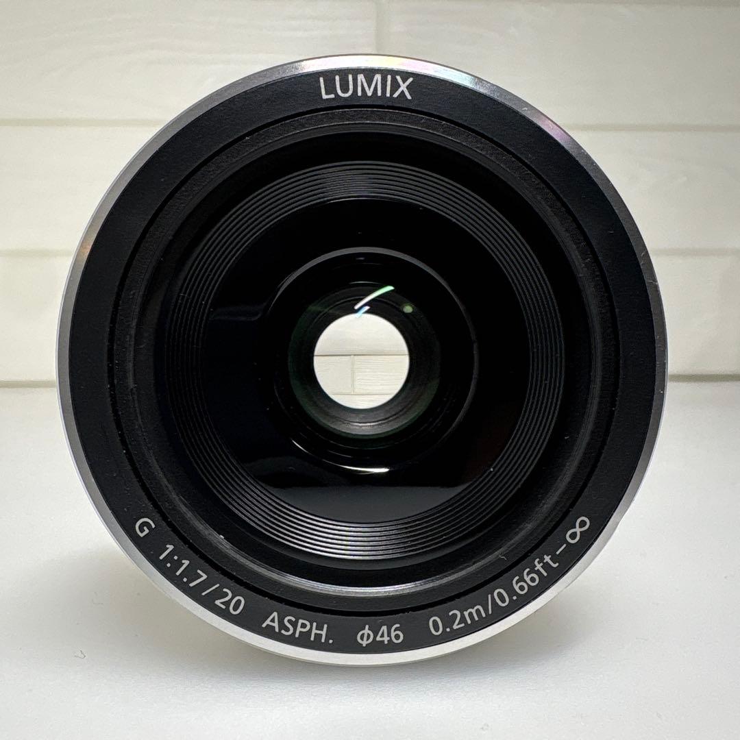 Panasonic LUMIX G 20mm F1.7 H-H020A シルバー
