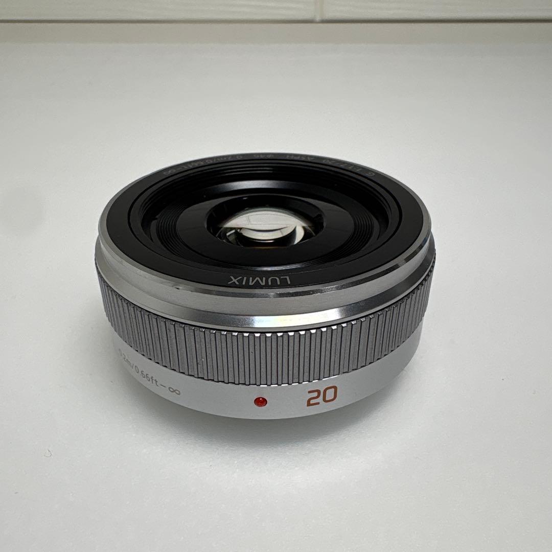 Panasonic LUMIX G 20mm F1.7 H-H020A シルバー