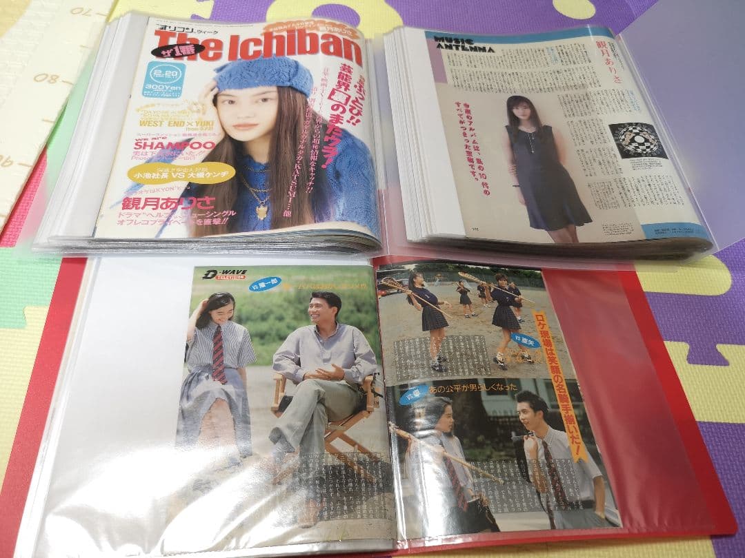 観月ありさ(1冊200円計算)205冊分400ページ切り抜きしファイリング済み