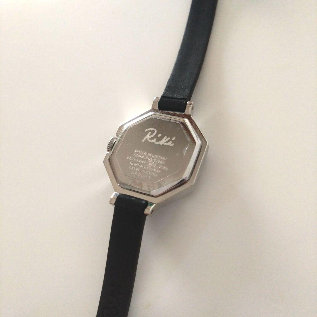 SALE! 美品 Riki 八角形 クォーツ腕時計