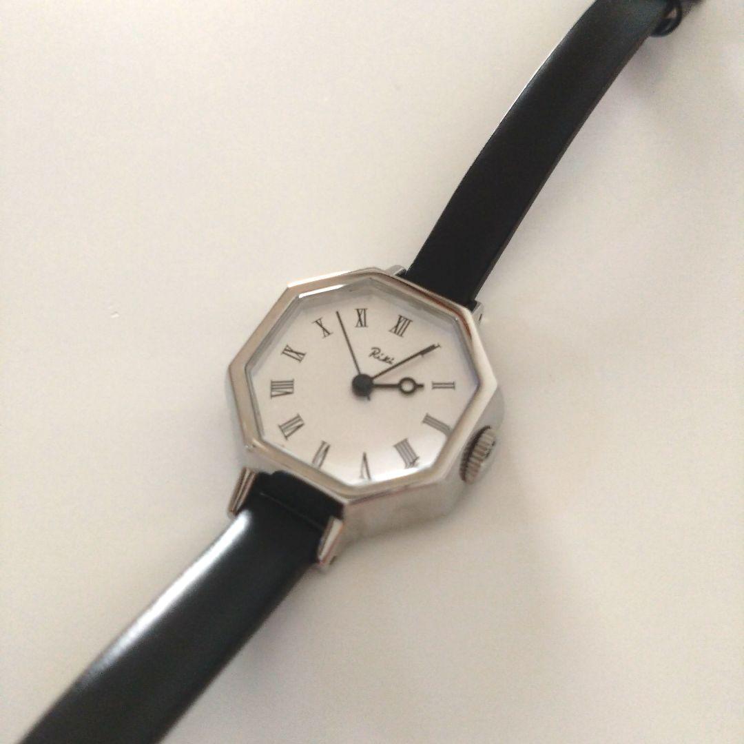 SALE! 美品 Riki 八角形 クォーツ腕時計