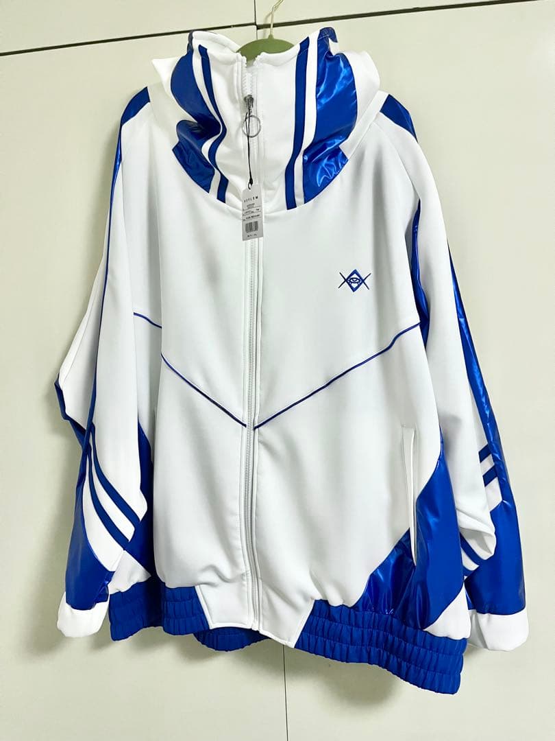 REFLEM レフレム BIG切り替えメタリックジャージパーカー 上下セット