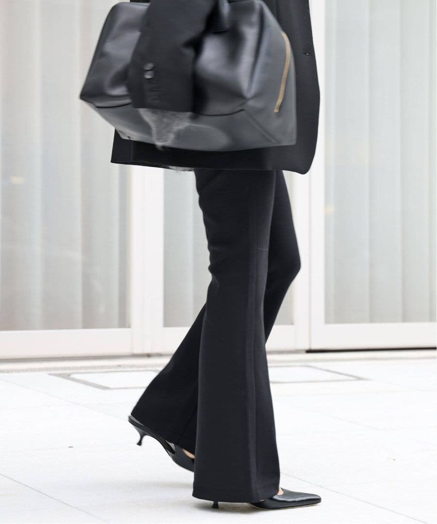 美品　ドゥーズィエムクラス　ディレクターパンツ　36　フレアパンツ