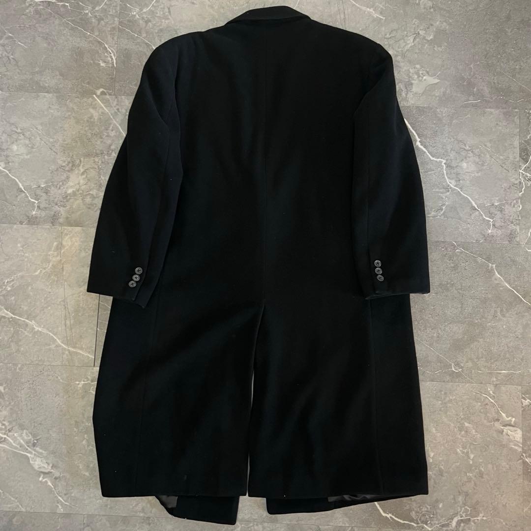 【カシミヤ】チェスターコート ダブルチェスター　ロングコート ダブルブレスト