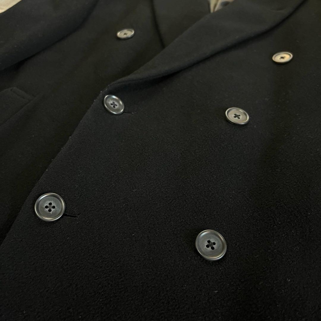 【カシミヤ】チェスターコート ダブルチェスター　ロングコート ダブルブレスト