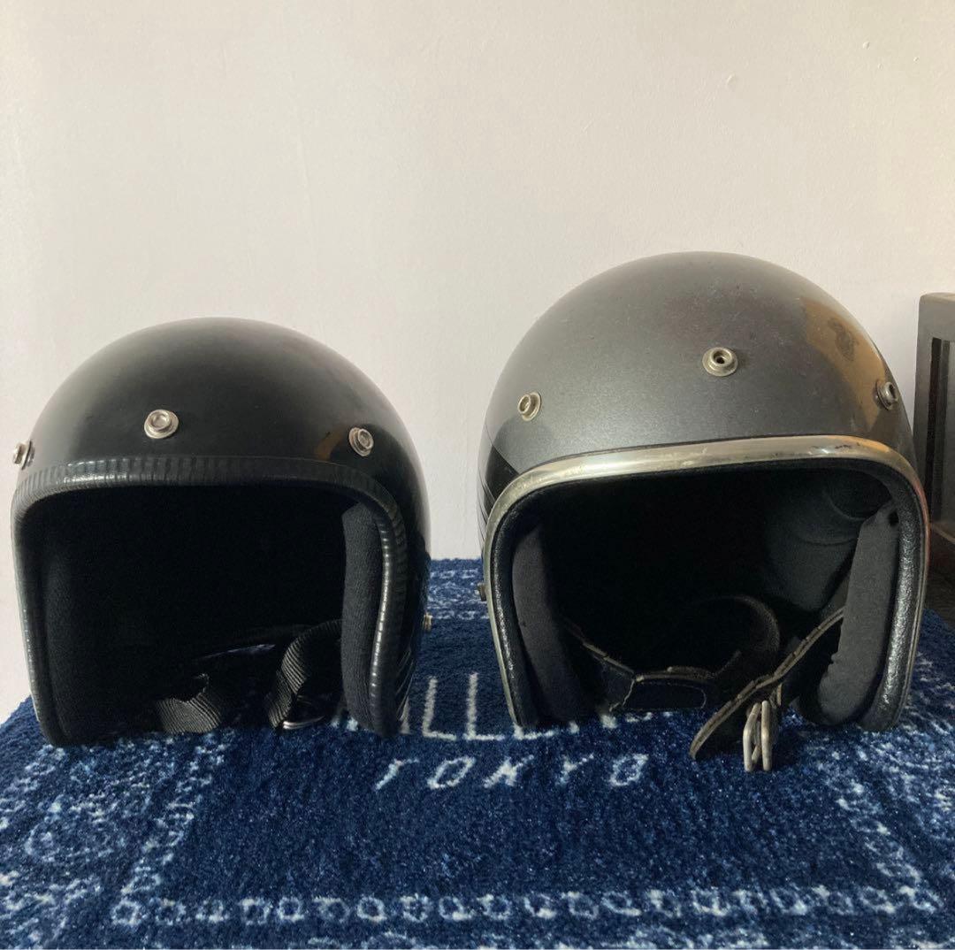 絶版品　イージーライダース　ビンテージスモールヘルメット9650 ブラック