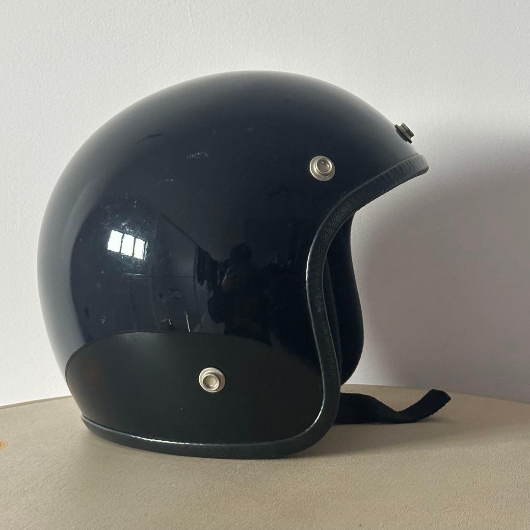 絶版品　イージーライダース　ビンテージスモールヘルメット9650 ブラック