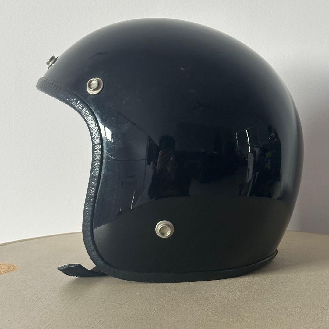 絶版品　イージーライダース　ビンテージスモールヘルメット9650 ブラック