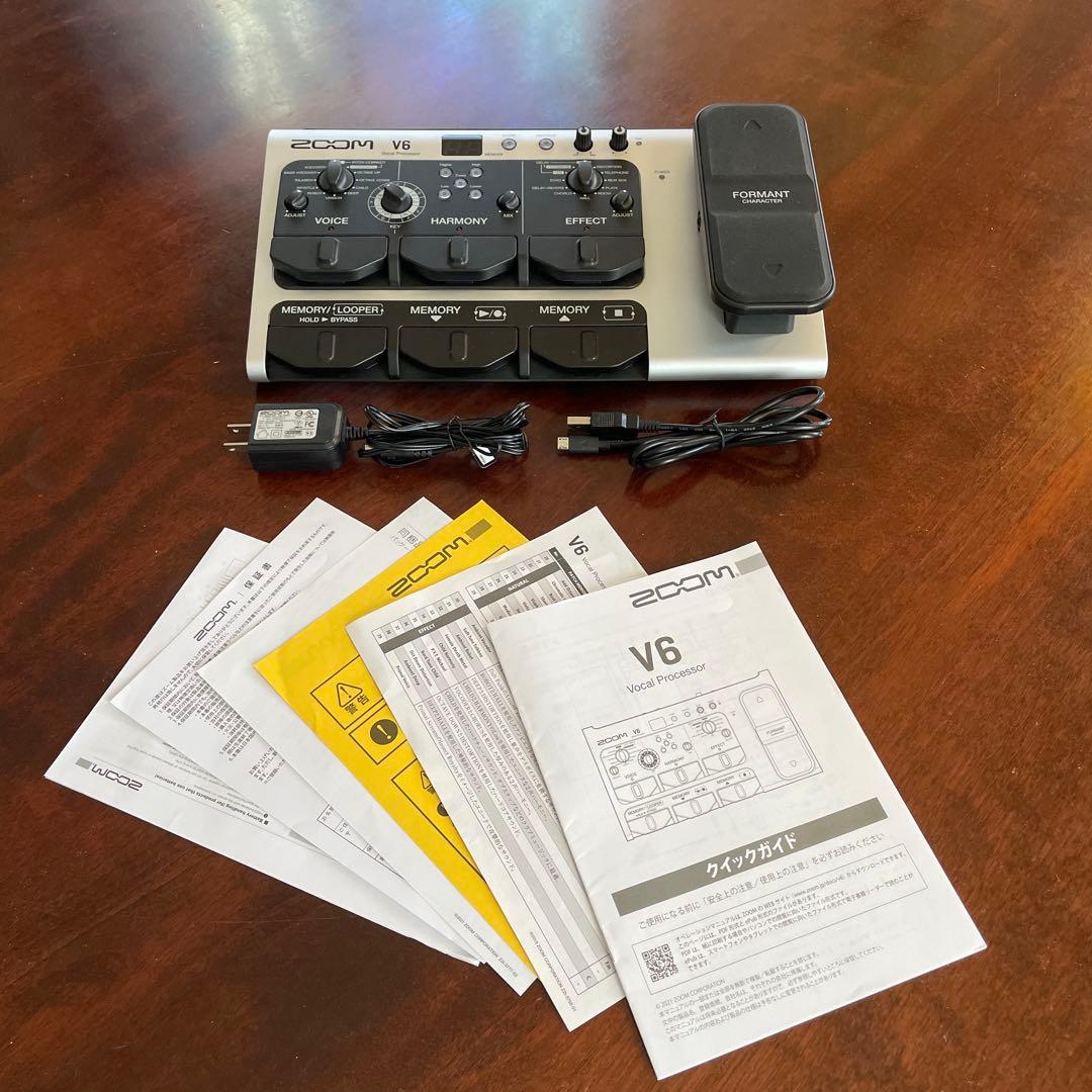 zoom V6 ボーカルエフェクター