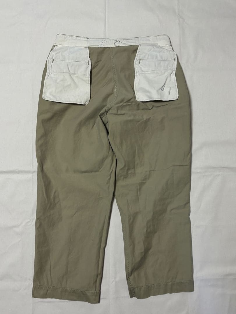 40’sオリジナル 45カーキ U.S.ARMY M45 両玉縁 尿素ボタン