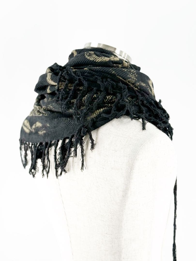 14th Addiction アフガン巻き アレンジマフラー 大判ストール