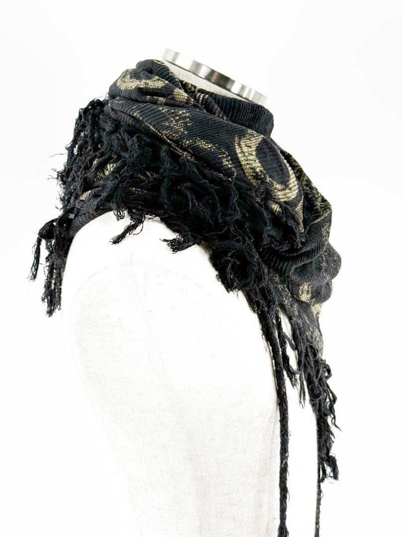 14th Addiction アフガン巻き アレンジマフラー 大判ストール