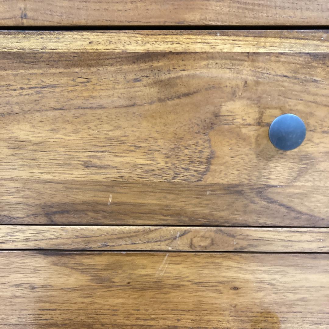 ４段チェスト　チーク　アジアン　無垢　整理箪笥