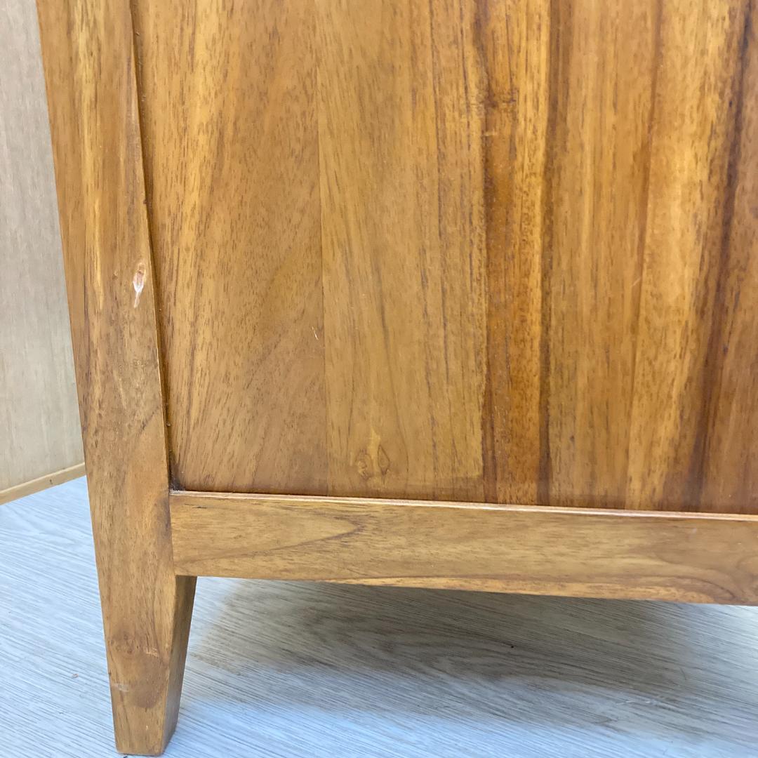 ４段チェスト　チーク　アジアン　無垢　整理箪笥