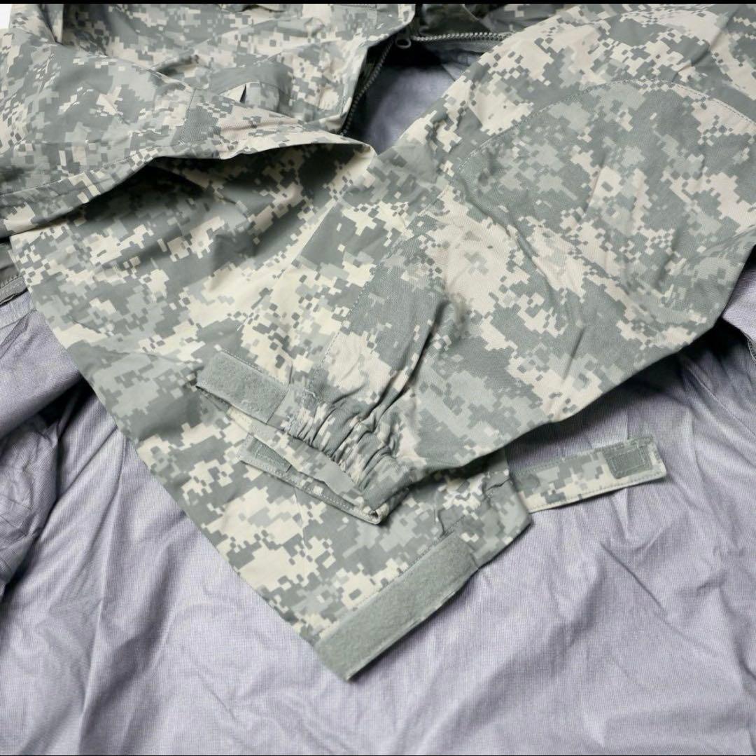 ECWCSミリタリー米軍レイン ジャケット パーカー軍物デジカモ迷彩M