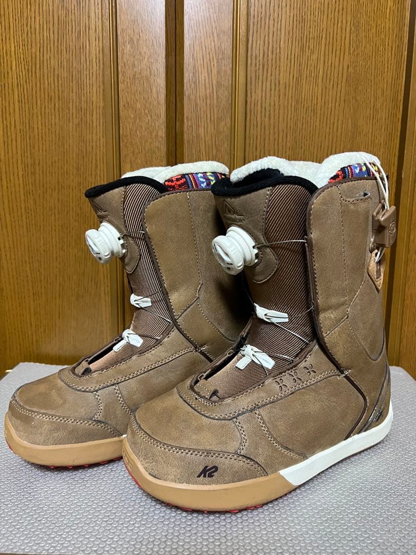 ケーツーK2レディーススノーボードブーツ MINK BOA LUX 24.5cm