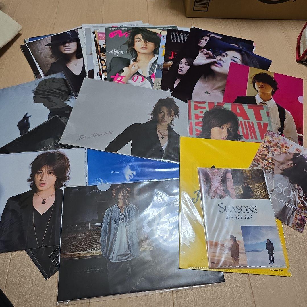 赤西仁　レア　グッズ　大量まとめ売り　CD DVD トートバッグ　クリアファイル