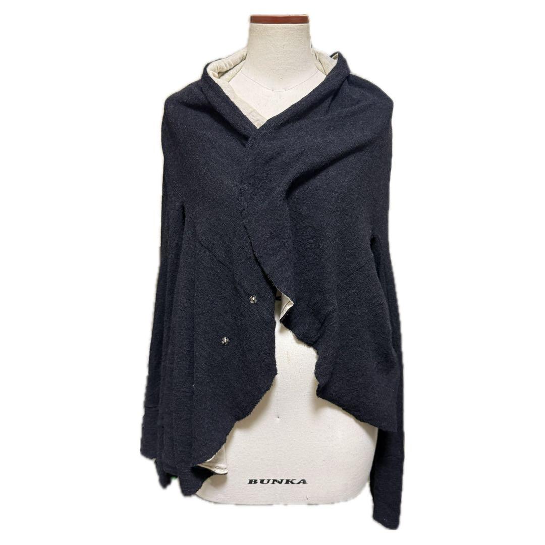 希少・ Y's ワイズ　ヨウジヤマモト　変形ジャケット　ブラック