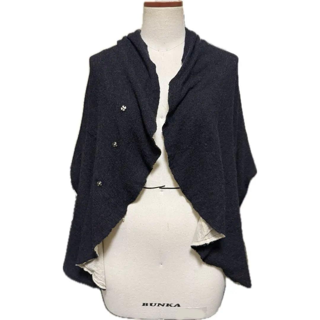 希少・ Y's ワイズ　ヨウジヤマモト　変形ジャケット　ブラック