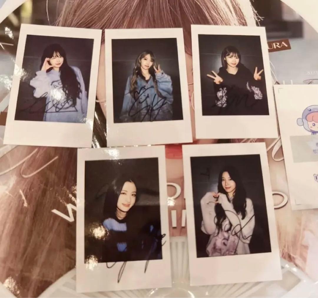lesserafim 中華　一直娱 yizhiyu 北京 当選者限定 5枚セット