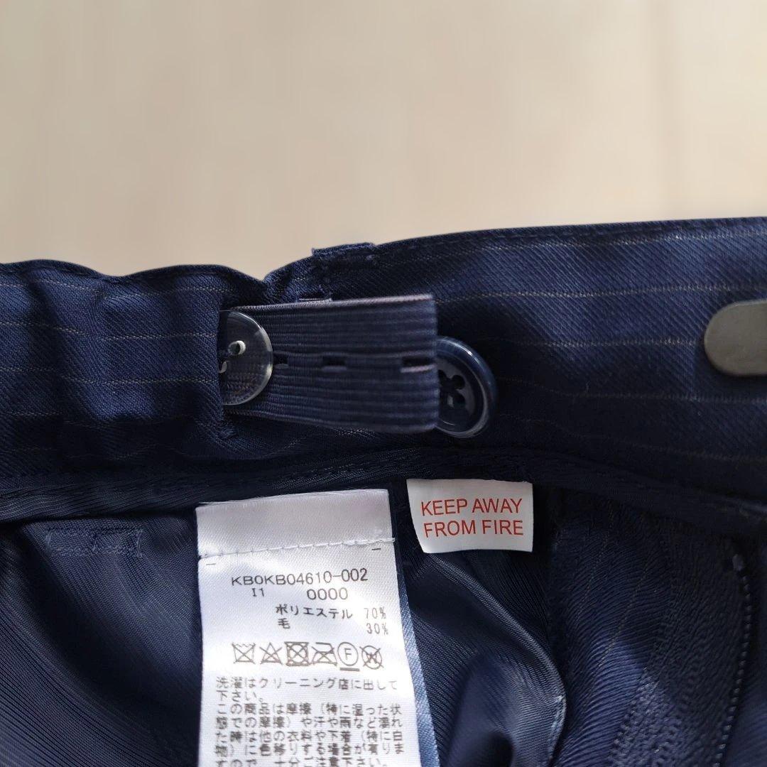 ネイビー ストライプ スーツセット