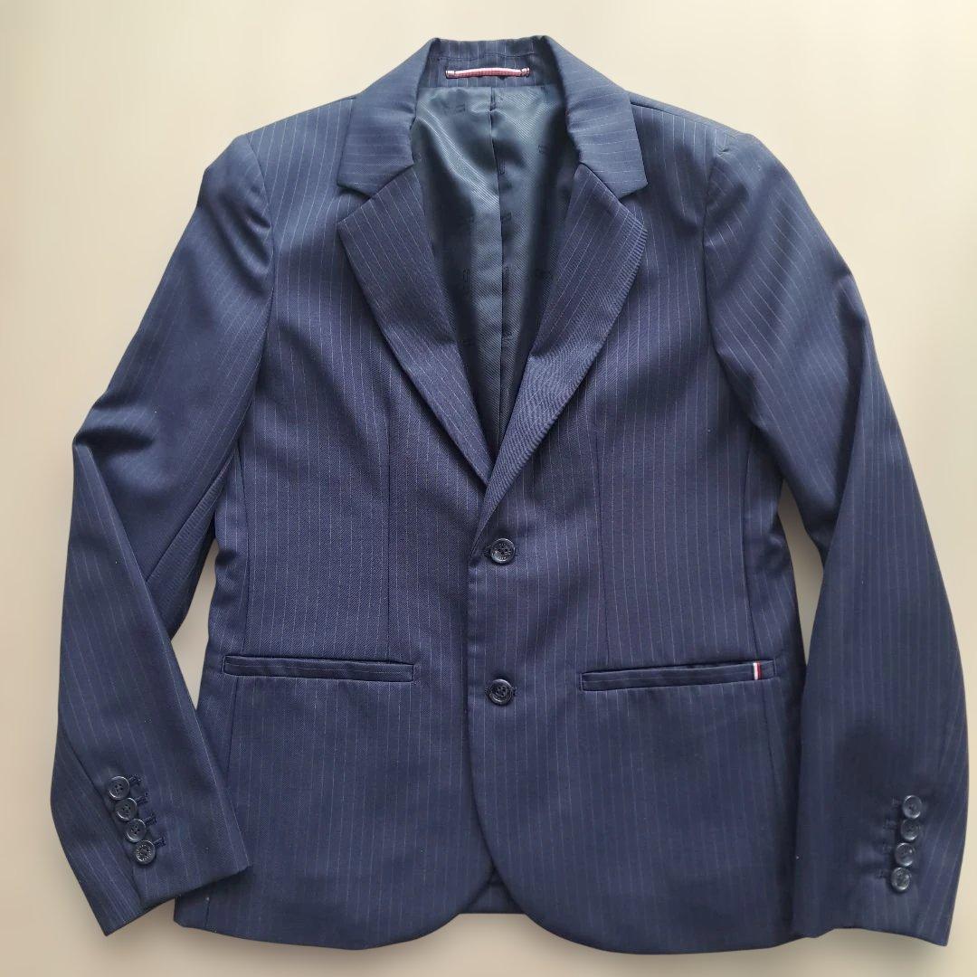 ネイビー ストライプ スーツセット
