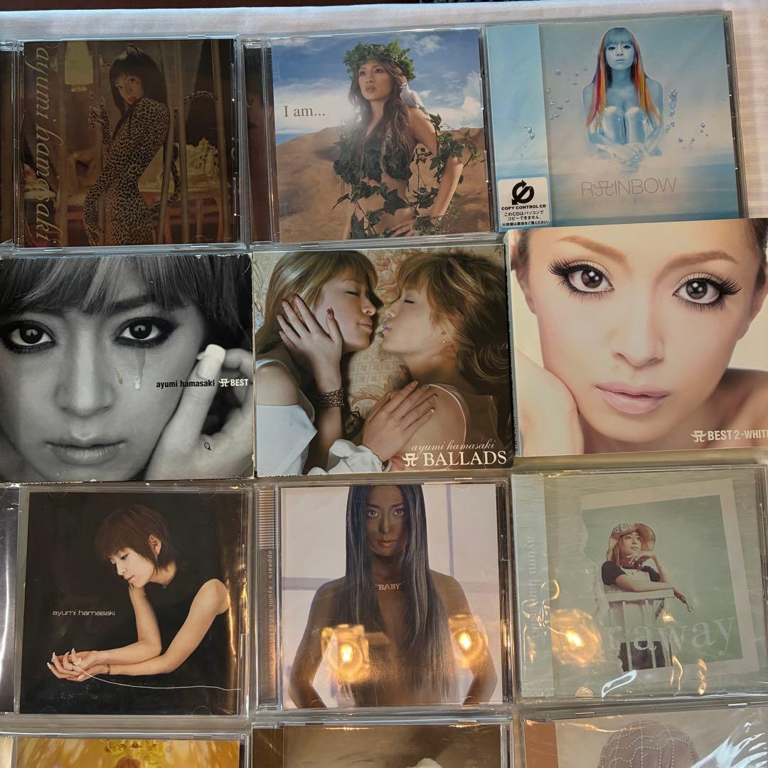 日*4様 浜崎あゆみ　まとめて30枚セット アルバム11枚　シングル18枚　+D