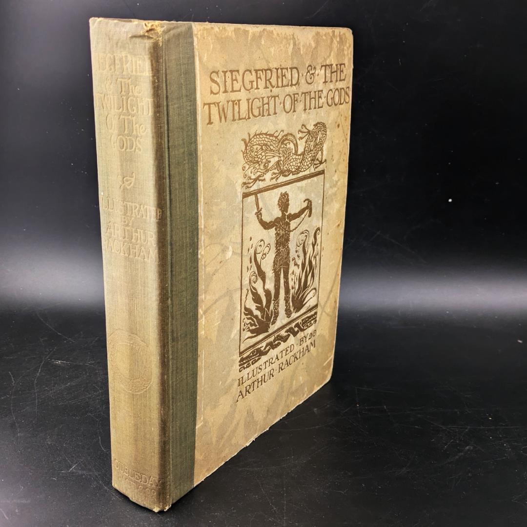 初版 アーサー・ラッカム挿画紋本 カラーイラスト全揃いジークフリート・神々の黄昏