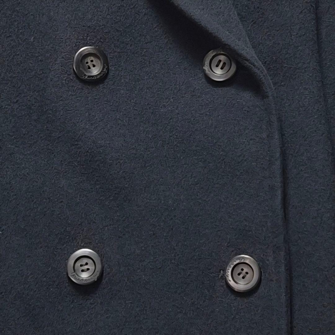 【美品】バーバリー カシミヤ100％ ダブルチェスターコート M