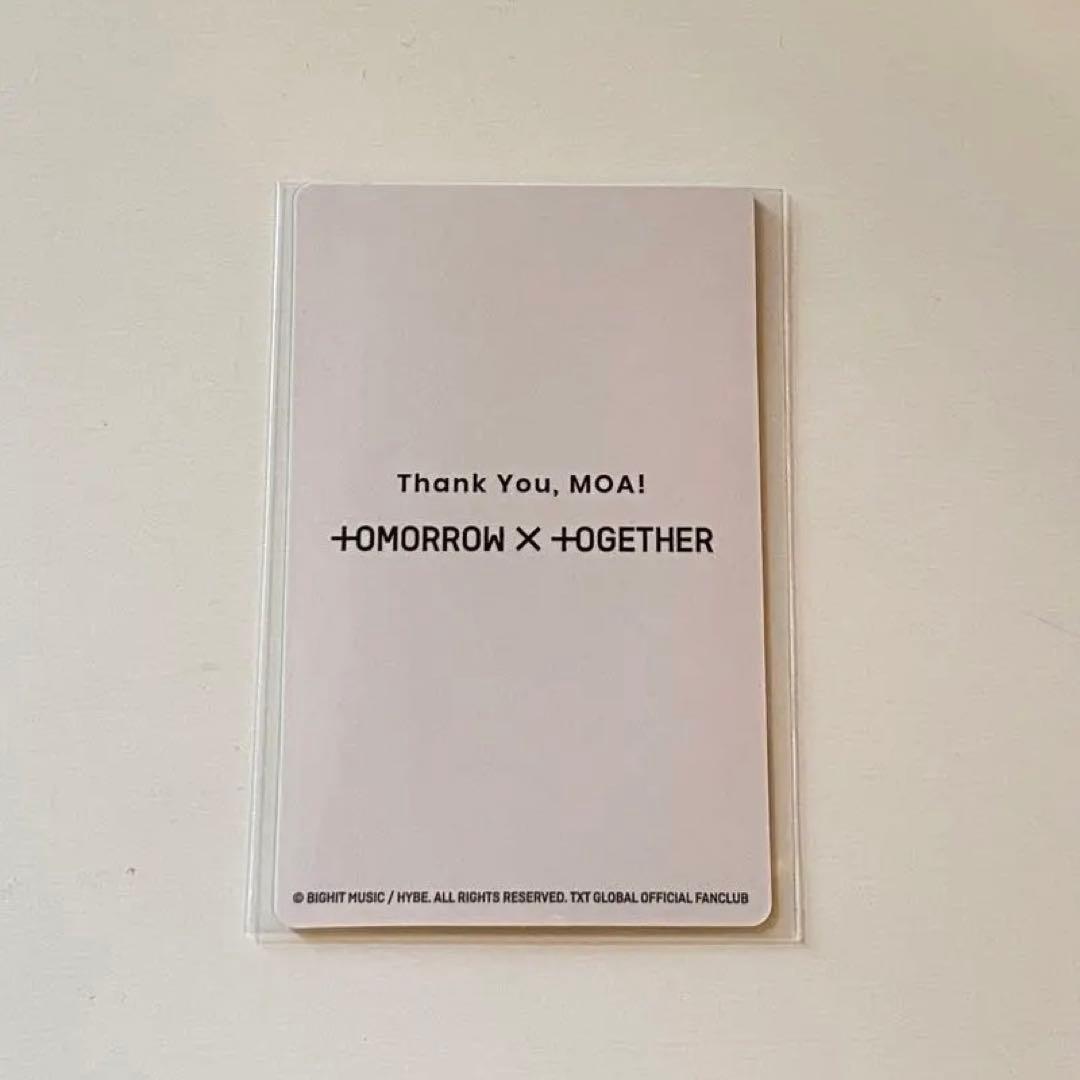 txt スビン FC限定 アンケートトレカ 2021