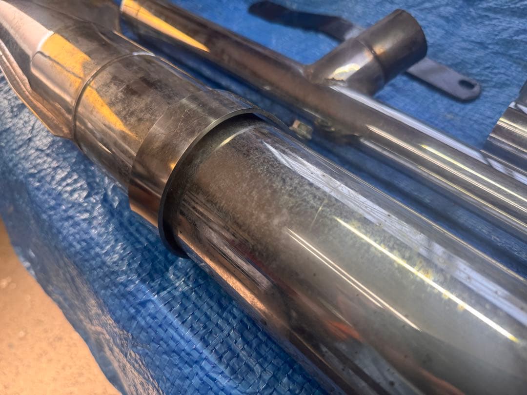 ケンテック　クラシック2in1マフラー(フィッシュ) シャドウ400クラシック