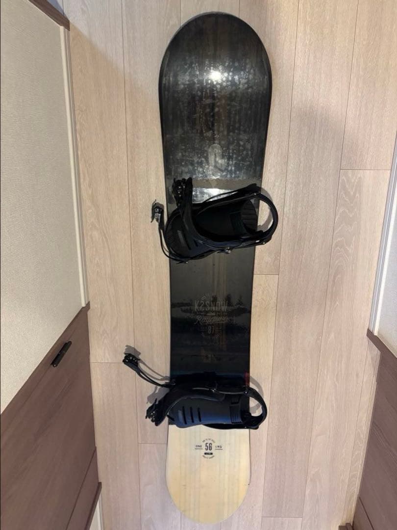 【美品】K2 スノーボード 156/salomonブーツ26.0/ケース付き