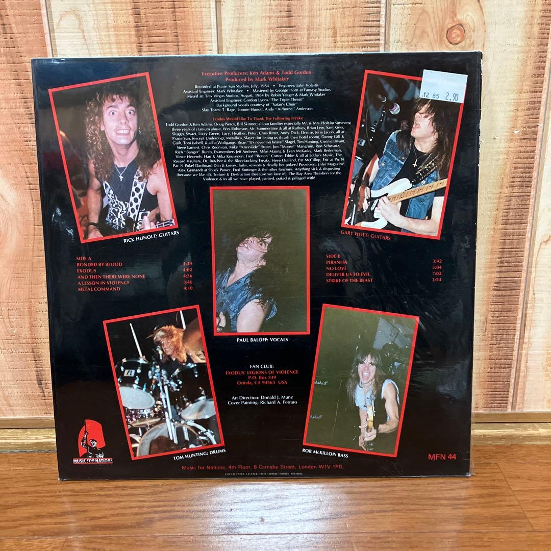 EXODUS エクソダス BONDED BY BLOOD