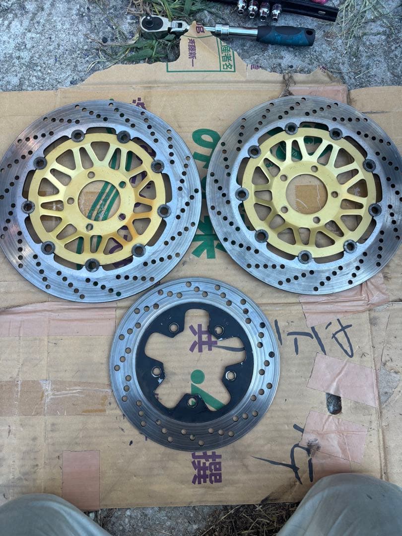 純正ディスクローター前後GSF1200S イナズマ1200バンディット1200