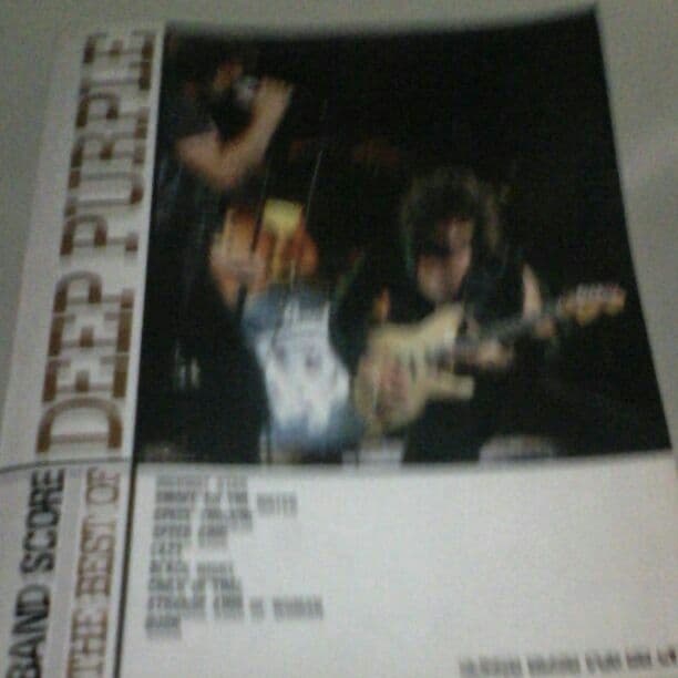 DeepPurple,Best,bandscore楽譜