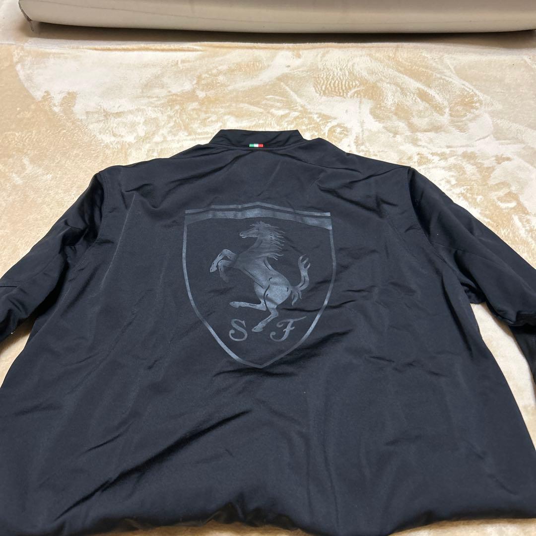 PUMA × Ferrari セットアップ ジャージ 黒赤 M フェラーリ公式