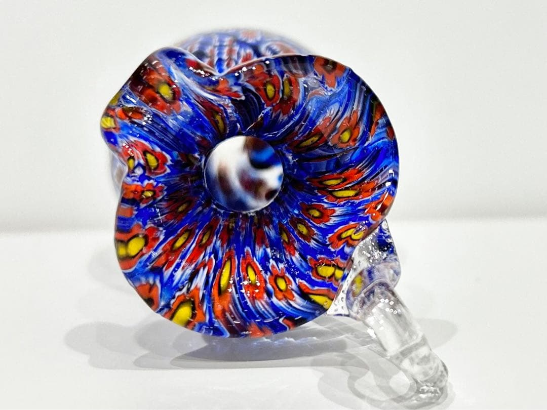 ベネチア ガラス ミルフィオリ MURANO ムラーノ ヴェネチアン ムラノ2点