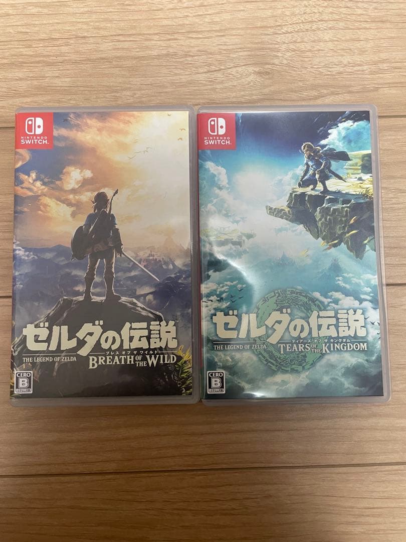 ゼルダの伝説 2本セット ブレスオブザワイルド / ティアーズオブザキングダム