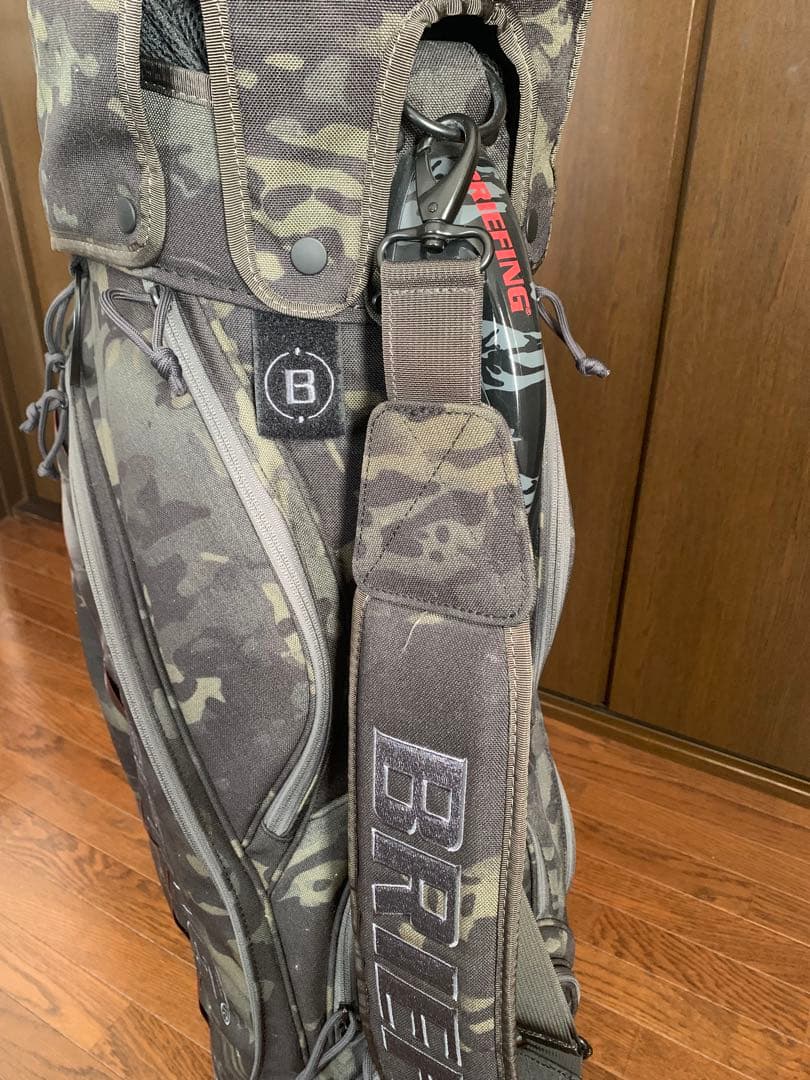 BRIEFING ゴルフ キャディバッグ CR-5 マルチカムブラック