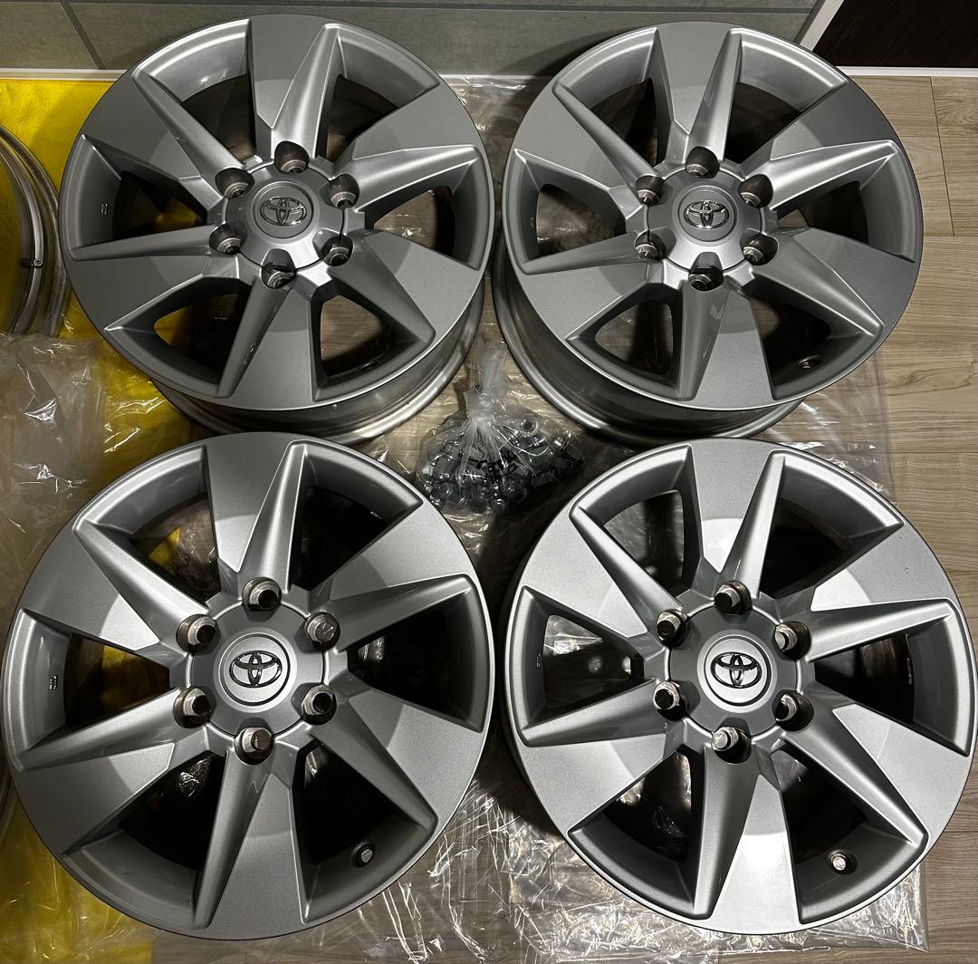 【NIVEA】ランドクルーザープラド純正 17インチ ホイール